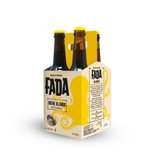 FADA Bière blonde artisanale 5.5% bouteilles 4x33cl
