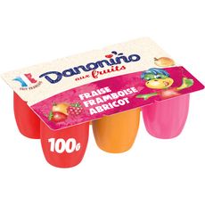 Danonino Petits Suisses Aux Fruits 16x50g Pas Cher A Prix Auchan