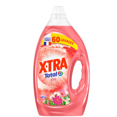 X-TRA Total + Lessive liquide été 60 lavages 3l