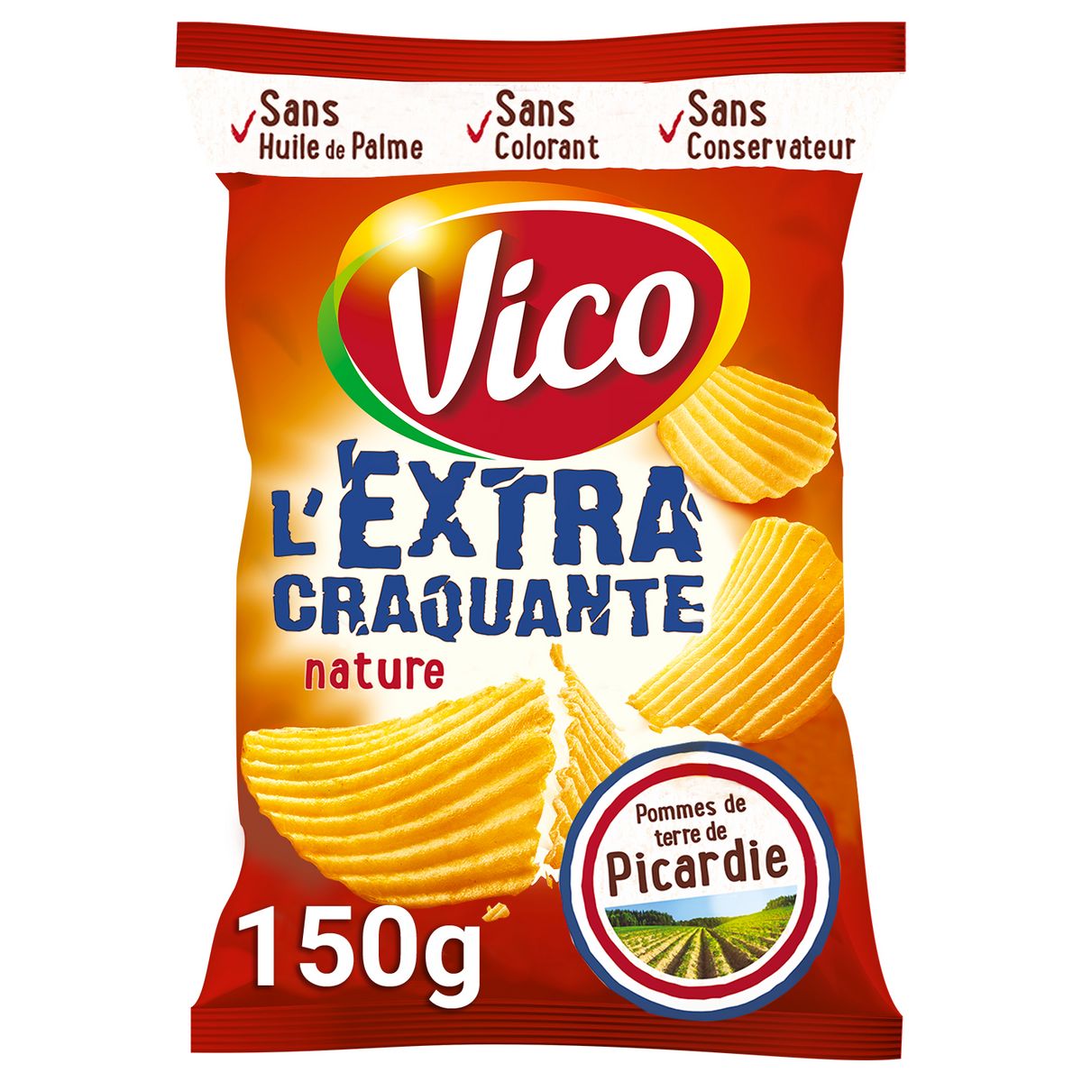 VICO Chips extra croquante nature 150g