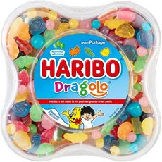 HARIBO Assortiment de bonbons dragolo 750g
