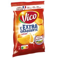 VICO Chips ondulées extra craquantes nature 135g
