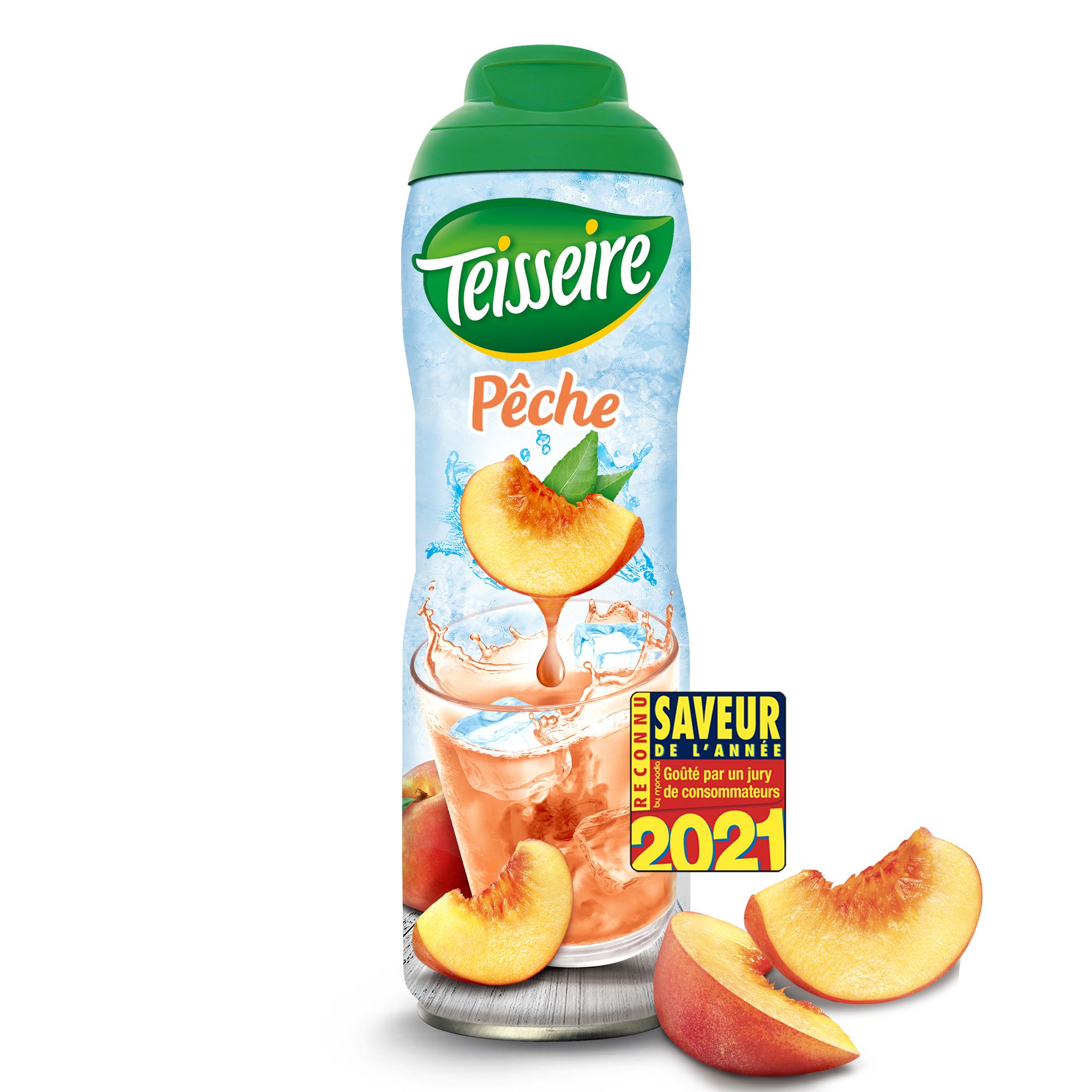 Sirop de pêche, Teisseire (60 cl)