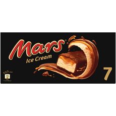 MARS Barre glacée au caramel 7 pièces 346,5g