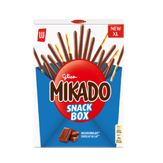 MIKADO Biscuits nappés de chocolat au lait sachets fraîcheur 4 sachets 159g