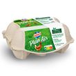 LUSTUCRU Oeufs de poules élevées en plein air 6 œufs