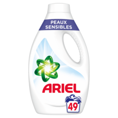ARIEL Lessive liquide peaux sensibles 49 lavages 2.45l