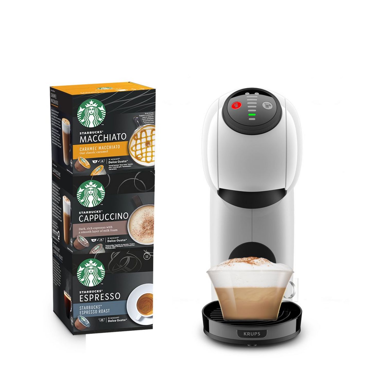 KRUPS Machine expresso Nescafé Dolce Gusto YY4446FD - Blanc pas