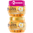 ULTRA DOUX Masque nourrissant infusé d'huiles cheveux secs ternes Lot de 2 2x320ml