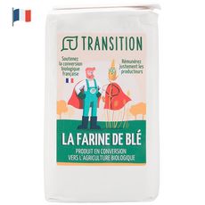 TRANSITION Farine de blé en conversion biologique 1kg