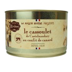 MAISON RIVIERE Cassoulet de Castelnaudary au confit de canard 1.58kg