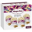 HAAGEN DAZS Mini pot de crème glacée macadamia collection 4 pièces 324g