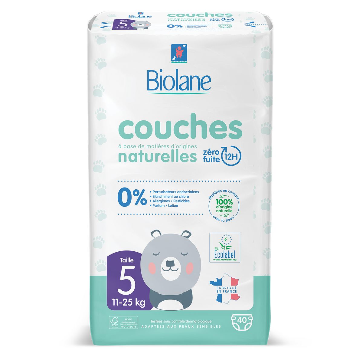 Biolane Couches bébé Taille 1 (2-5Kg) x28 