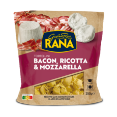 RANA Tortellini bacon ricotta et mozzarella 2 portions 250g