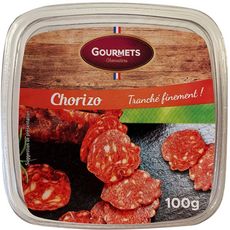GOURMETS CHARCUTIERS Chorizo tranché finement 100g