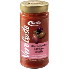 BARILLA Vero Gusto olives taggiashe et origan de Sicile 300g