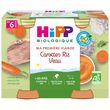 HIPP Petit pot carottes riz veau bio dès 6 mois 2x190g