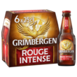GRIMBERGEN Bière aromatisée fruits rouges 5.5% bouteilles 6x25cl
