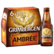Grimbergen GRIMBERGEN Bière ambrée 6,5% bouteilles