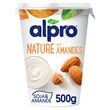 ALPRO Dessert végétal soja nature aux amandes 500g