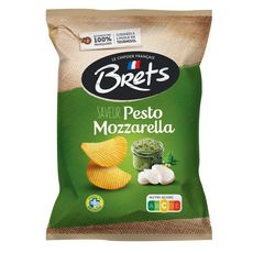 BRETS Chips pesto mozzarella 125g