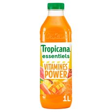 TROPICANA Jus essentiels vitamines power 5 fruits et carottes 1l
