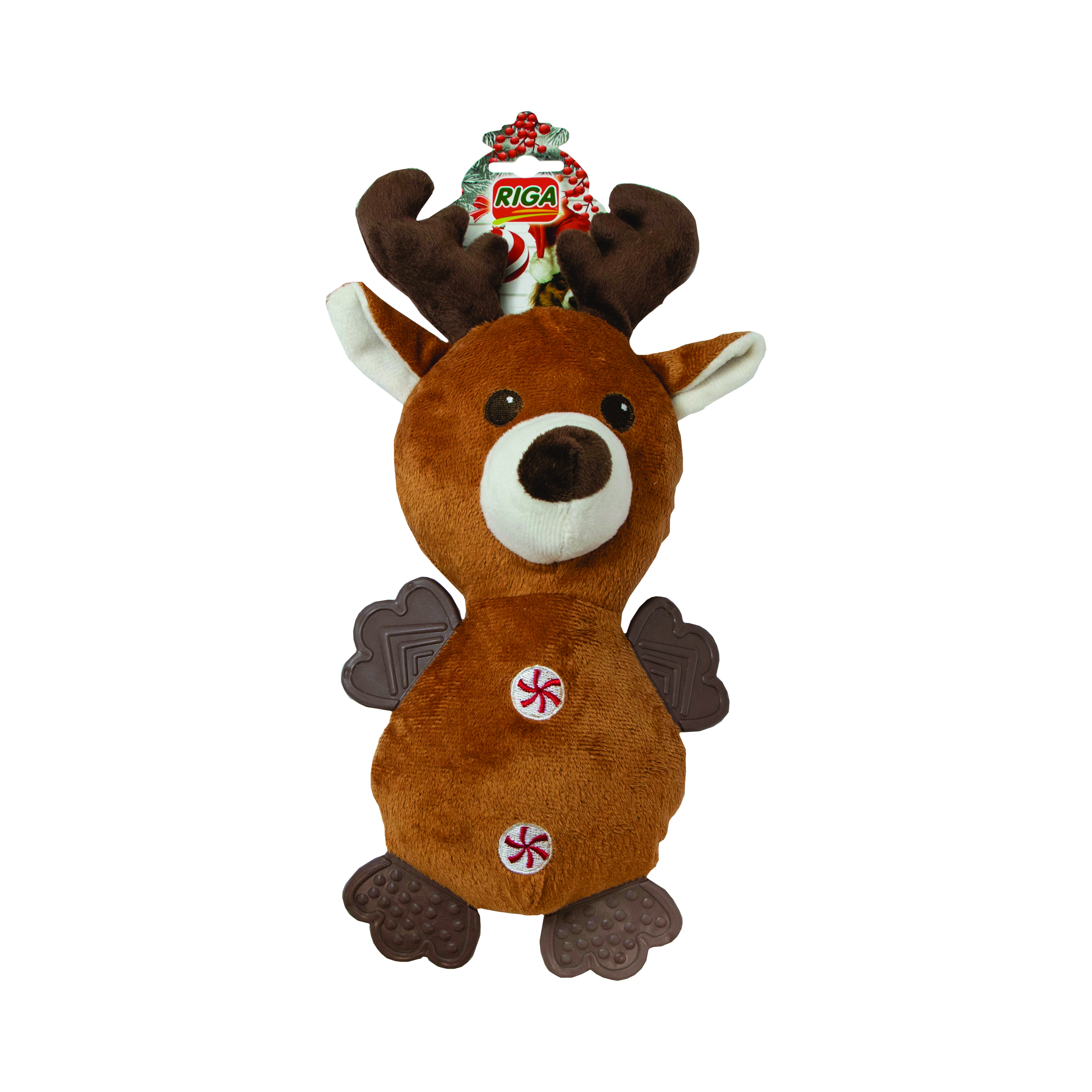 HYKJSHED Renne en Peluche, Animal en Peluche, Renne de noël