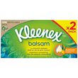 KLEENEX Boîte de mouchoirs Balsam 2x64 mouchoirs