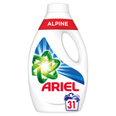 ARIEL Power lessive liquide alpine efficace à froid 30 lavages 1.55l