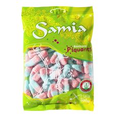 SAMIA Bonbons pink bottle piquants halal 250g