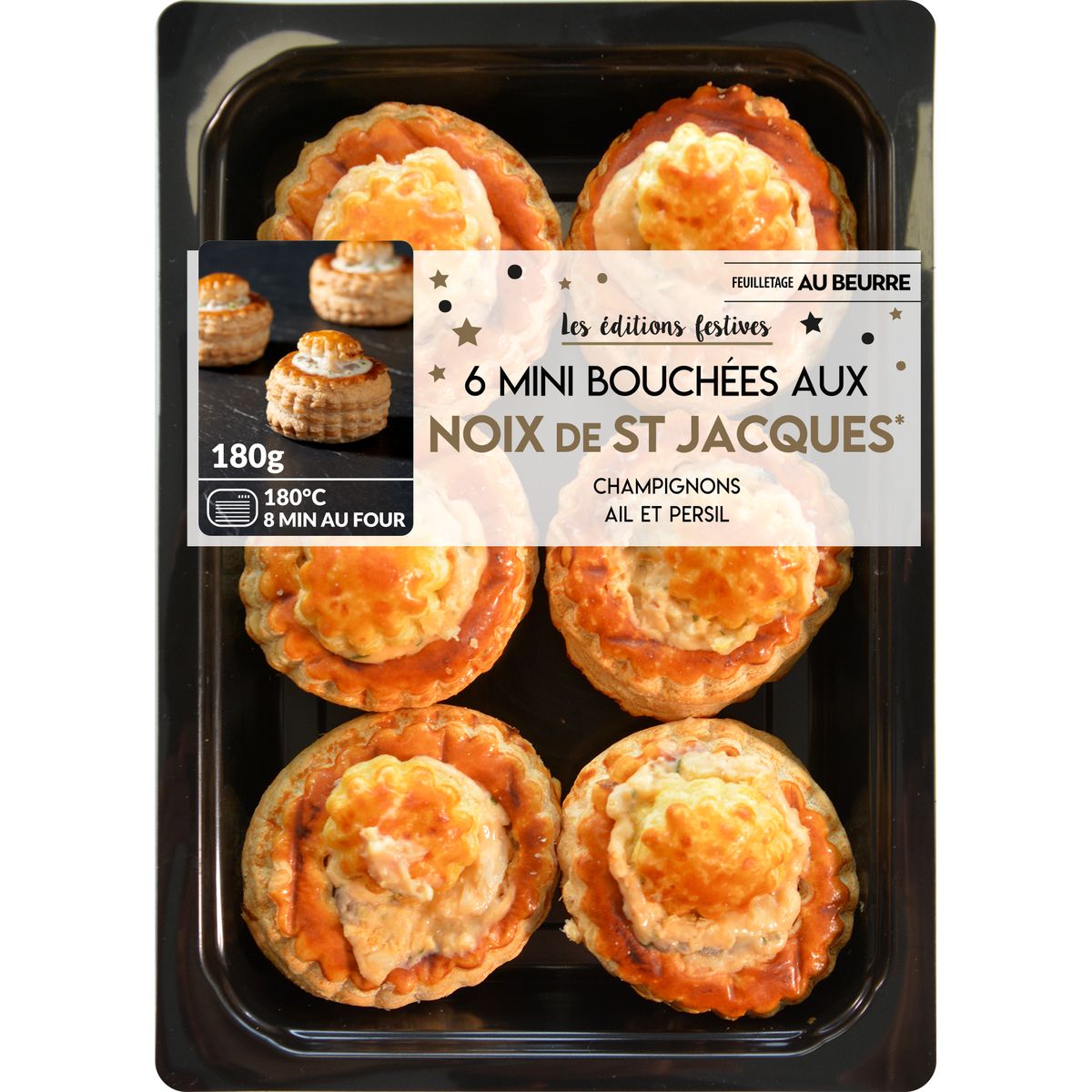 Mini bouchées de St-Jacques