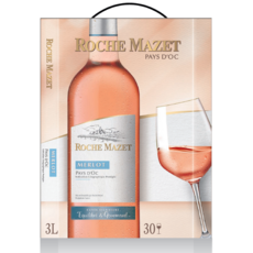 ROCHE MAZET IGP Pays-d'Oc Merlot Roche Mazet cuvée spéciale rosé Bib 3L
