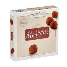 VENDOME Marrons entiers glacés à la vanille de Madagascar 9 pièces 160g