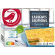 AUCHAN Lasagnes saumon épinards 3 portions 900g