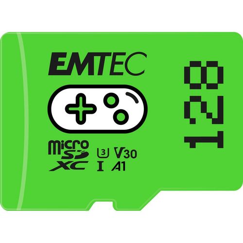 Carte Micro SDXC Gaming 128 Go - Vert