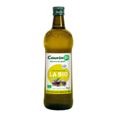 CAUVIN Huile d'olive vierge extra bio 75cl