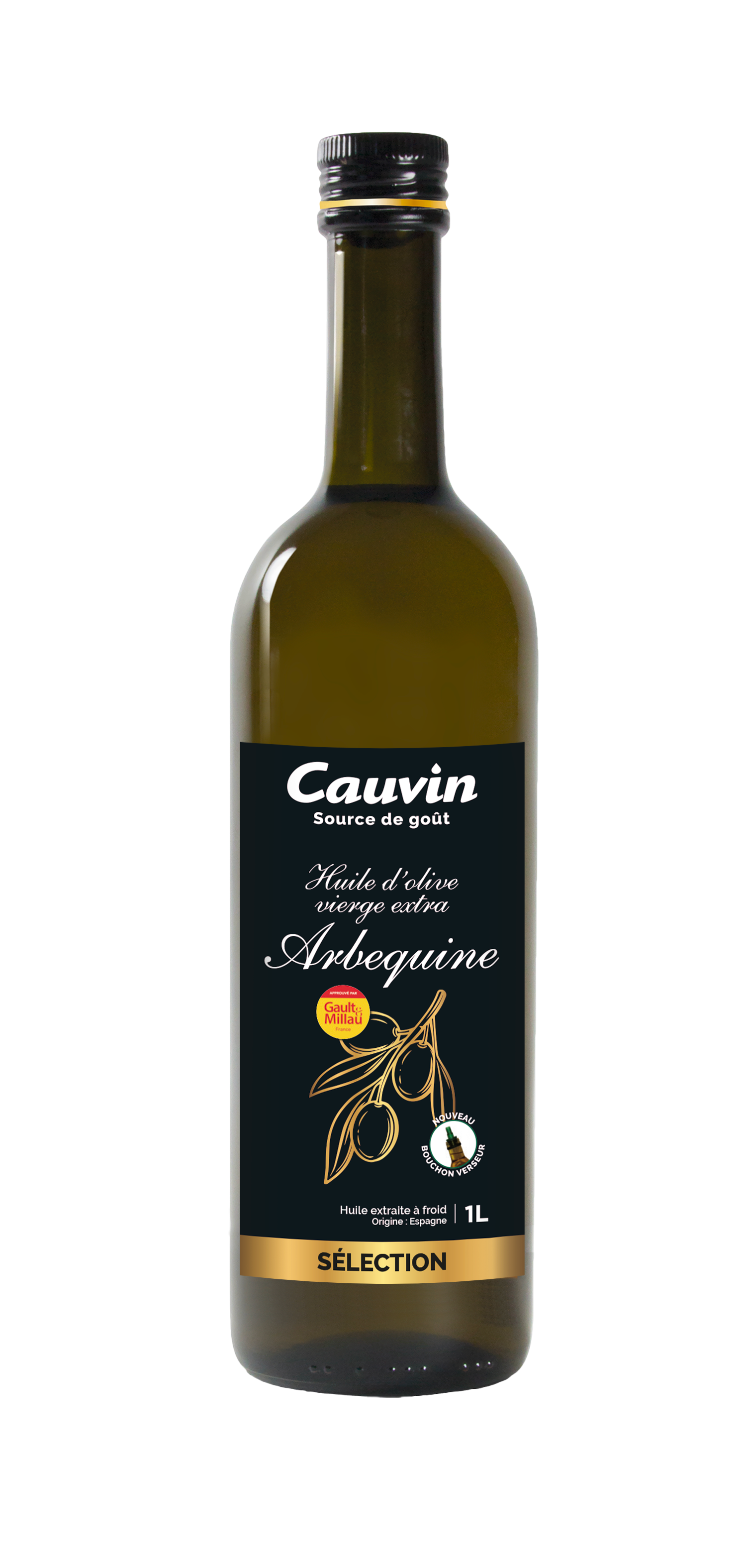 L'Olive - Huile d'olive vierge extra - Huile Cauvin