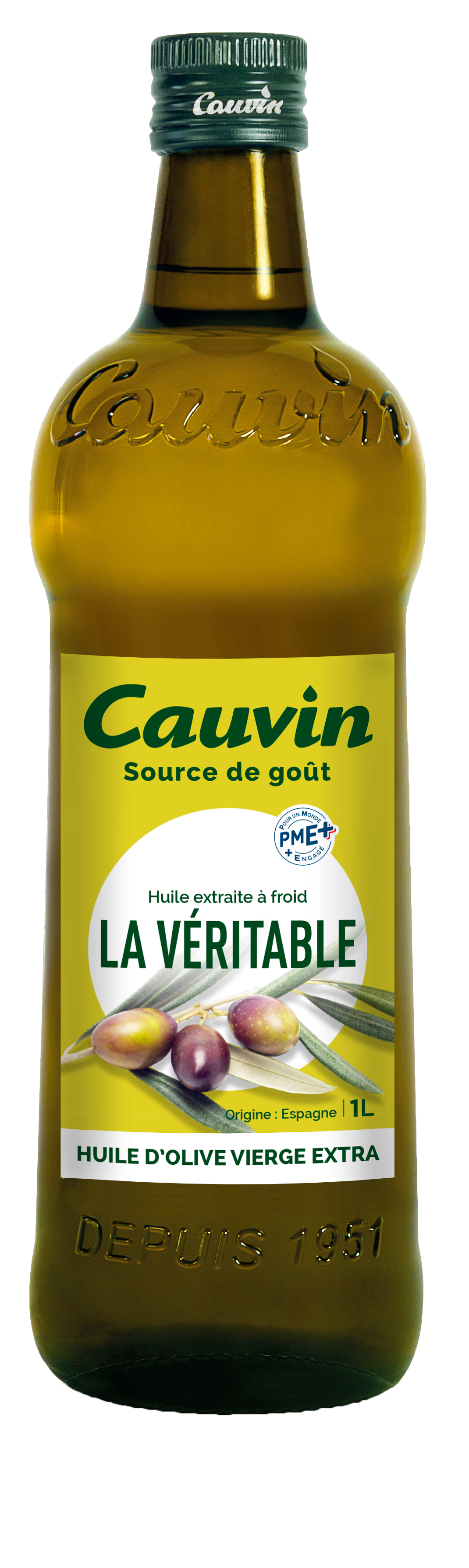 L'Olive - Huile d'olive vierge extra - Huile Cauvin