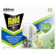 RAID Essentials diffuseur électrique contre les moustiques et moustiques tigres parfum eucalyptus agrumes 45 nuits 1 diffuseur + 1 recharge