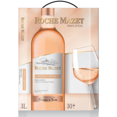 ROCHE MAZET Bib IGP Pays-d'Oc Cinsault-grenache cuvée spéciale rosé 3l
