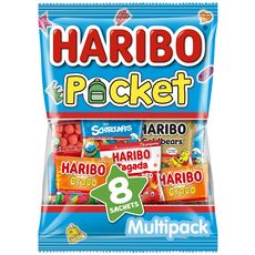 HARIBO Assortiment de bonbons en mini sachets 380g