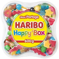 HARIBO Happy'box assortiment de bonbons 600g