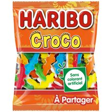 HARIBO Croco Bonbons gélifiés 280g