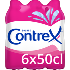 CONTREX Eau minérale naturelle plate 6x50cl