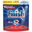FINISH Powerball tablettes lave-vaisselle film hydrosoluble 68 lavages 68 tablettes
