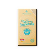CHEVALIERS D'ARGOUGES Tablette des Normands au chocolat blanc 28.3% cacao 100g