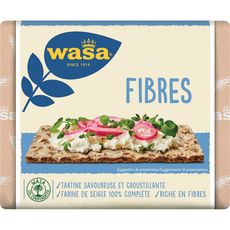 WASA Fibres tartines croustillantes au seigle et son de blé 230g