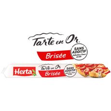 HERTA Tarte en Or Pâte brisée sans additif 230g