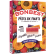 BONBEST Pâtes de fruits myrtille abricot fraise 6 pièces 120g