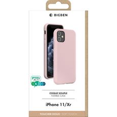 BIGBEN Coque SoftTouch pour iPhone 11 - Rose